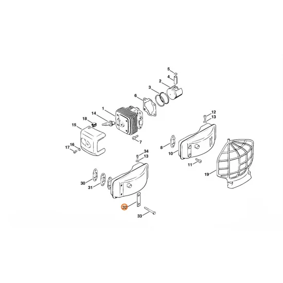 STIHL  Podkładka 4201 148 3001